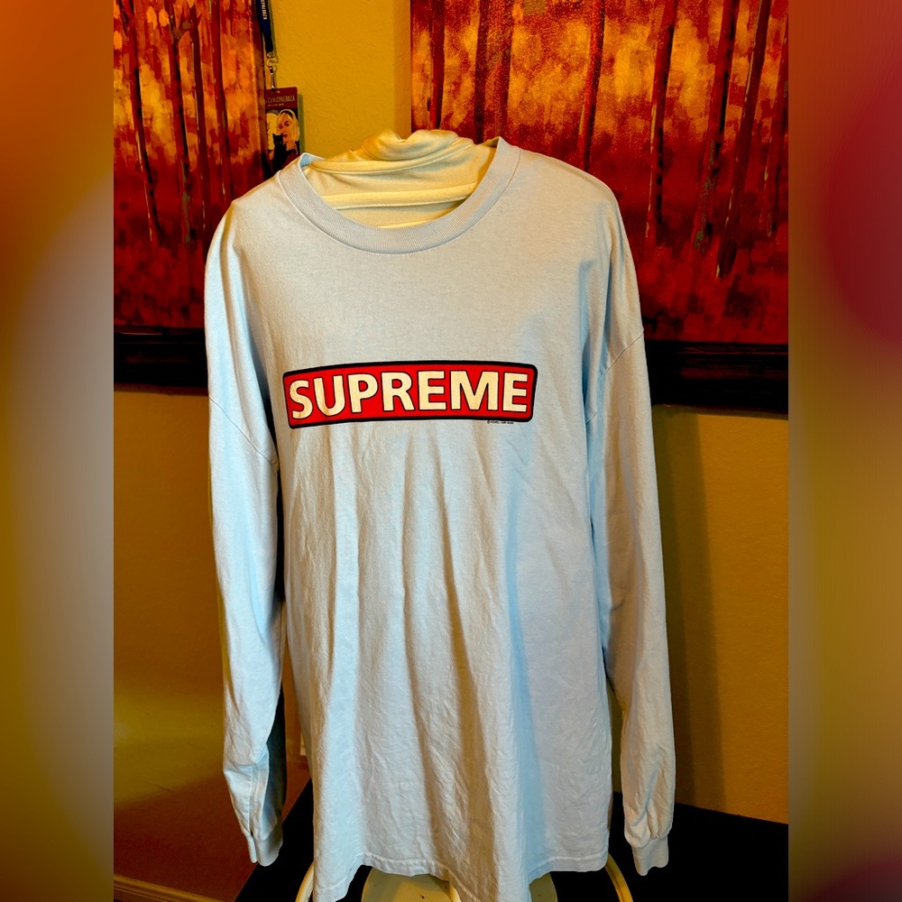 Powell and peralta “supreme“ long sleeve skater T-shirt 1990s🤳🛹